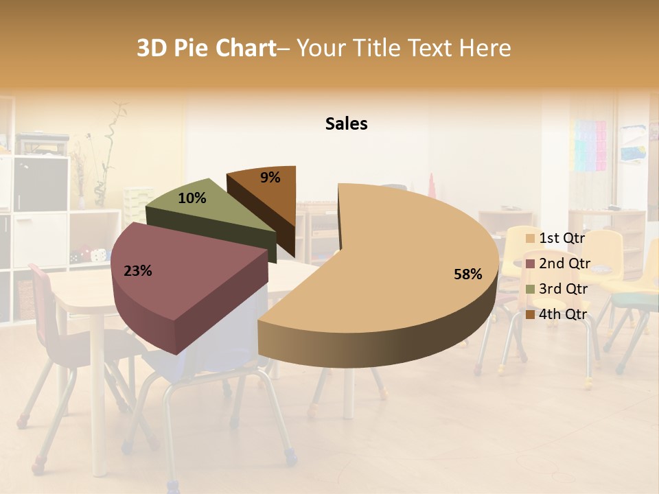 Class Book Yellow PowerPoint Template