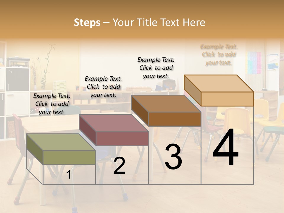 Class Book Yellow PowerPoint Template