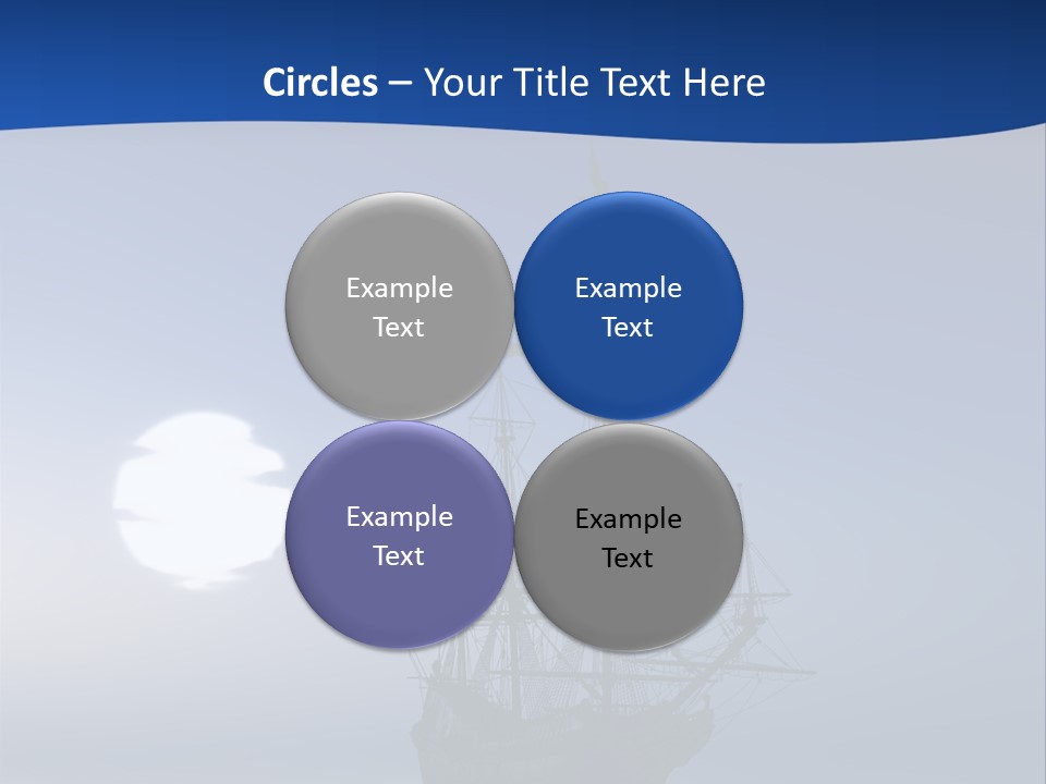 Leaves Misty Spring PowerPoint Template