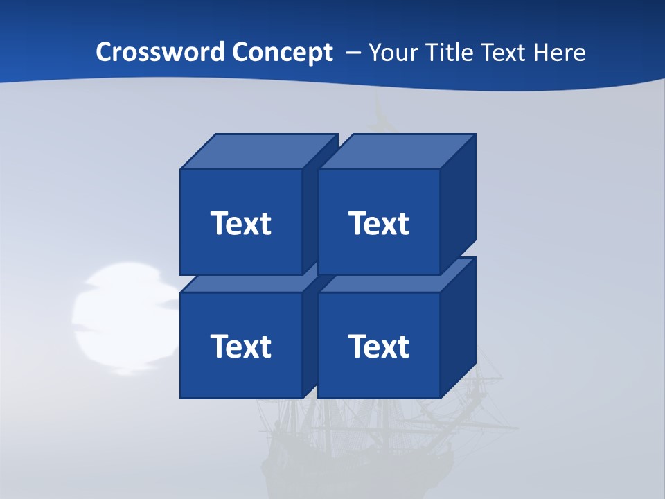 Leaves Misty Spring PowerPoint Template