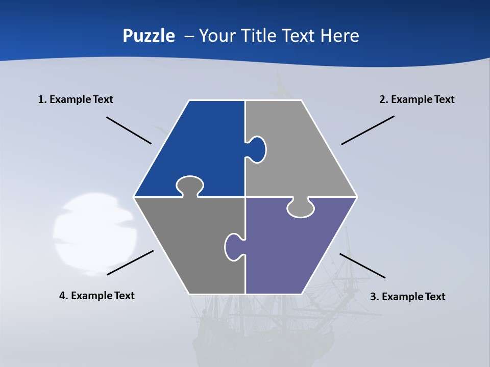 Leaves Misty Spring PowerPoint Template