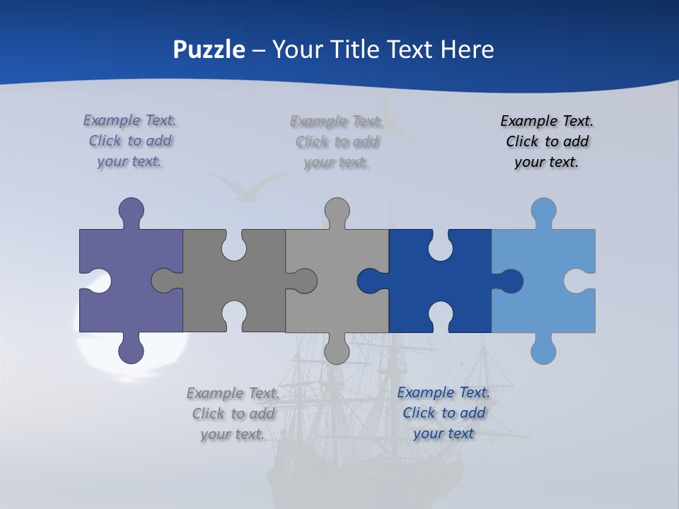 Leaves Misty Spring PowerPoint Template