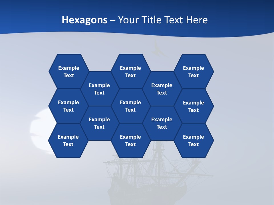 Leaves Misty Spring PowerPoint Template