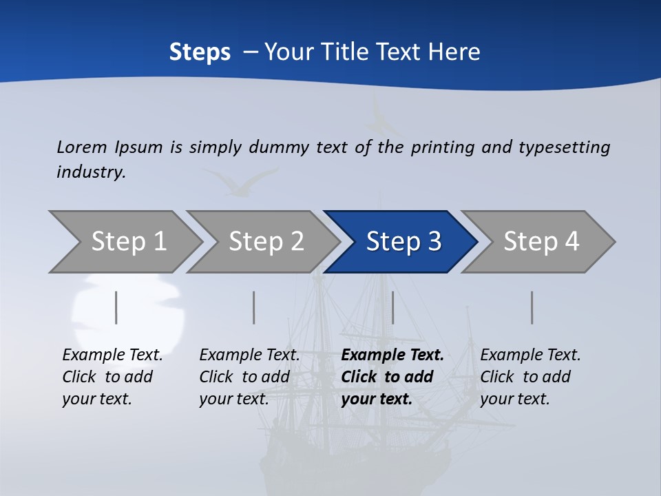 Leaves Misty Spring PowerPoint Template