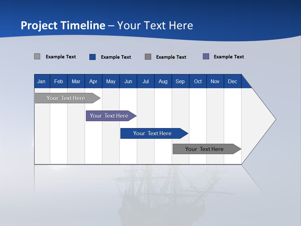 Leaves Misty Spring PowerPoint Template