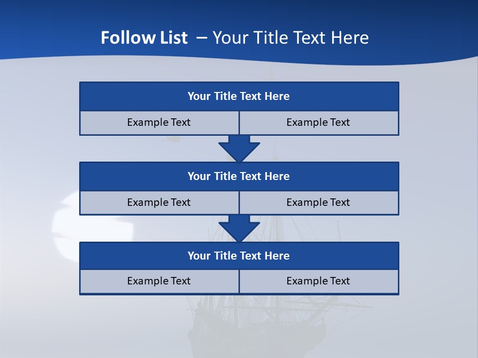 Leaves Misty Spring PowerPoint Template