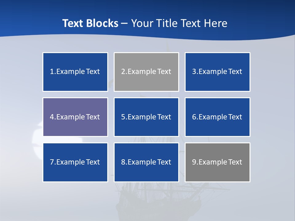 Leaves Misty Spring PowerPoint Template