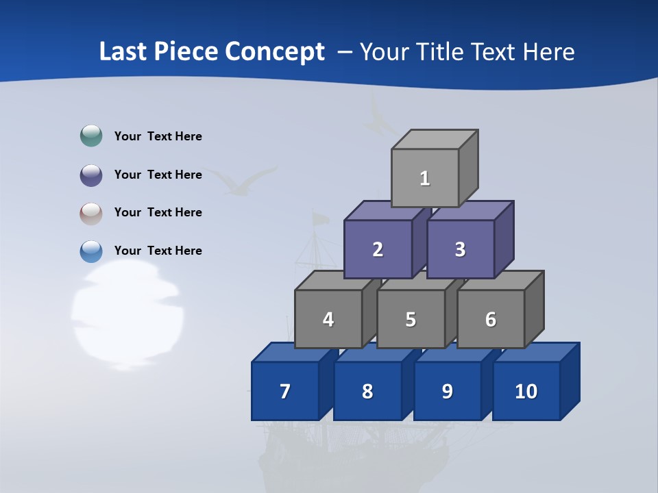 Leaves Misty Spring PowerPoint Template