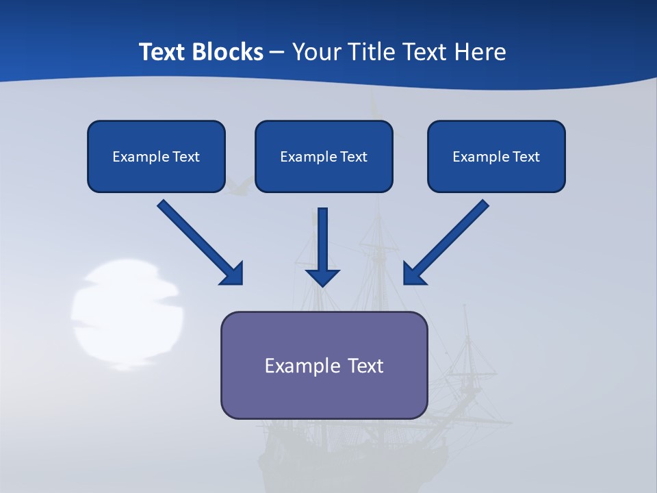 Leaves Misty Spring PowerPoint Template