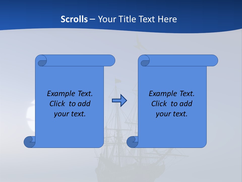 Leaves Misty Spring PowerPoint Template