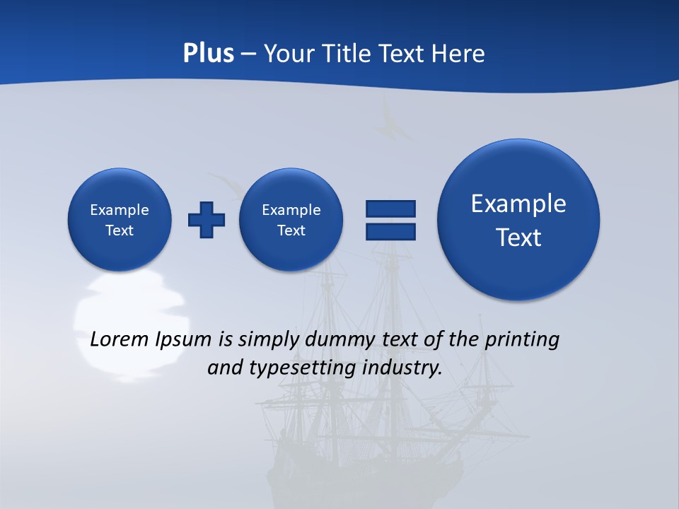 Leaves Misty Spring PowerPoint Template