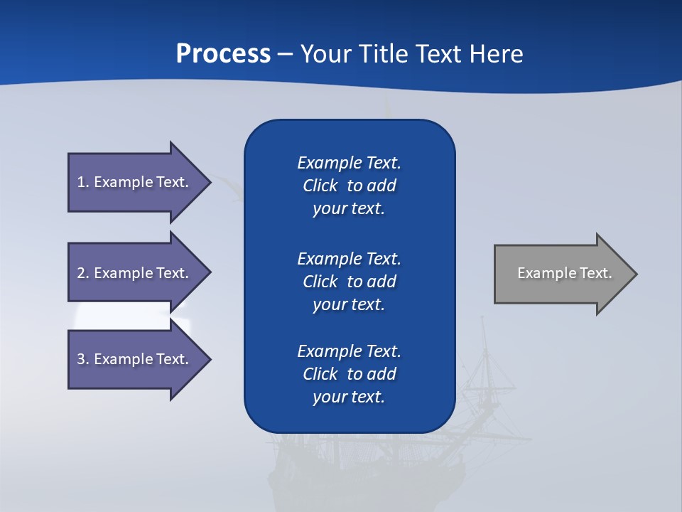 Leaves Misty Spring PowerPoint Template