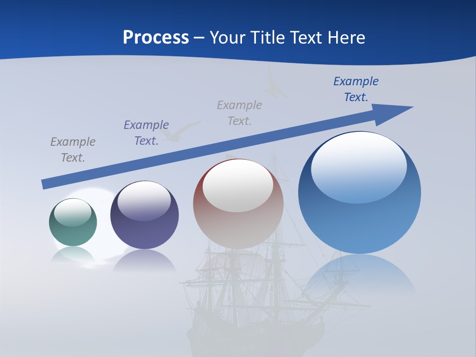Leaves Misty Spring PowerPoint Template