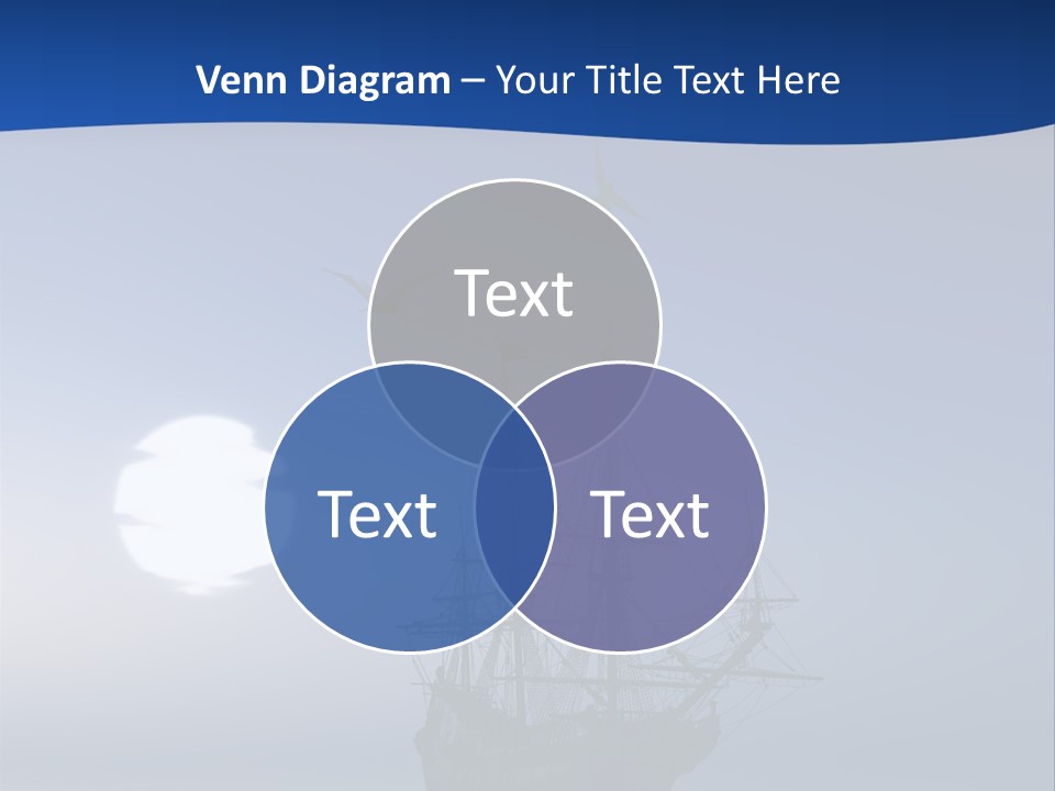 Leaves Misty Spring PowerPoint Template