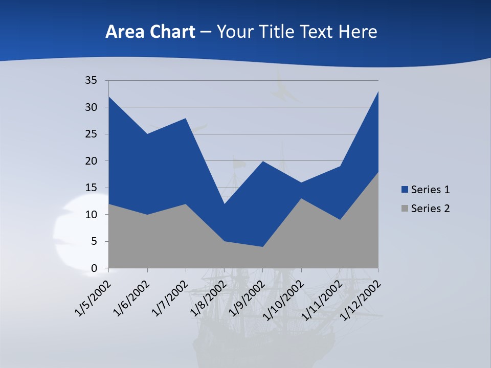 Leaves Misty Spring PowerPoint Template