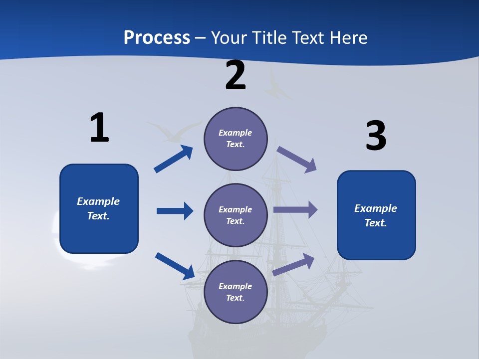 Leaves Misty Spring PowerPoint Template