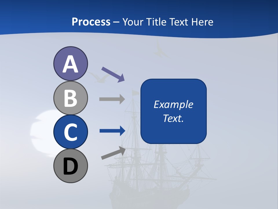 Leaves Misty Spring PowerPoint Template