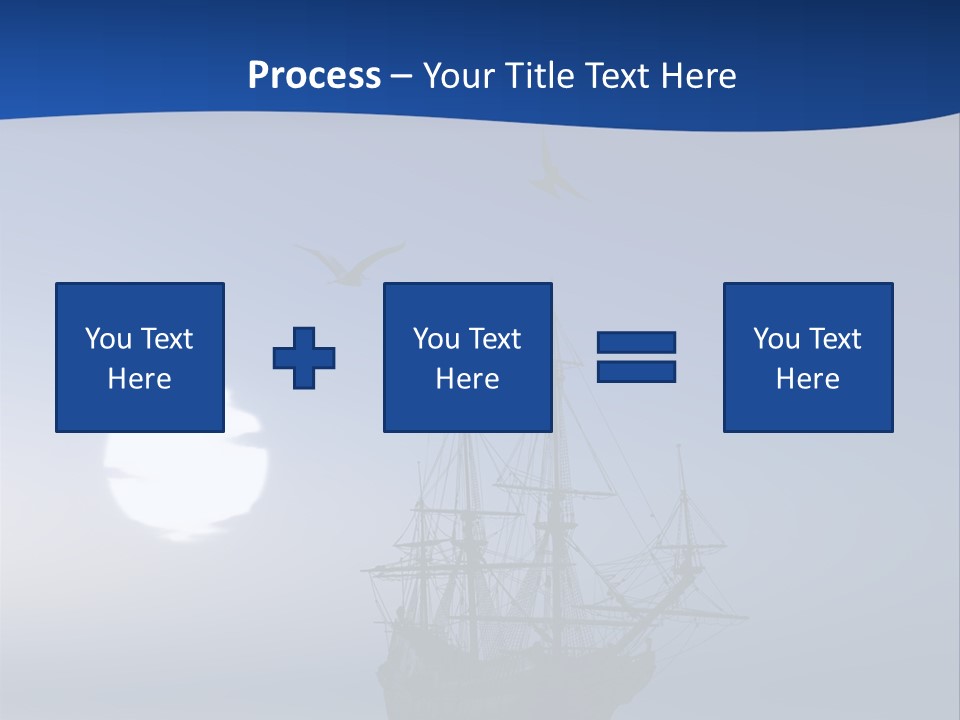 Leaves Misty Spring PowerPoint Template