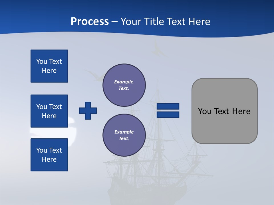 Leaves Misty Spring PowerPoint Template
