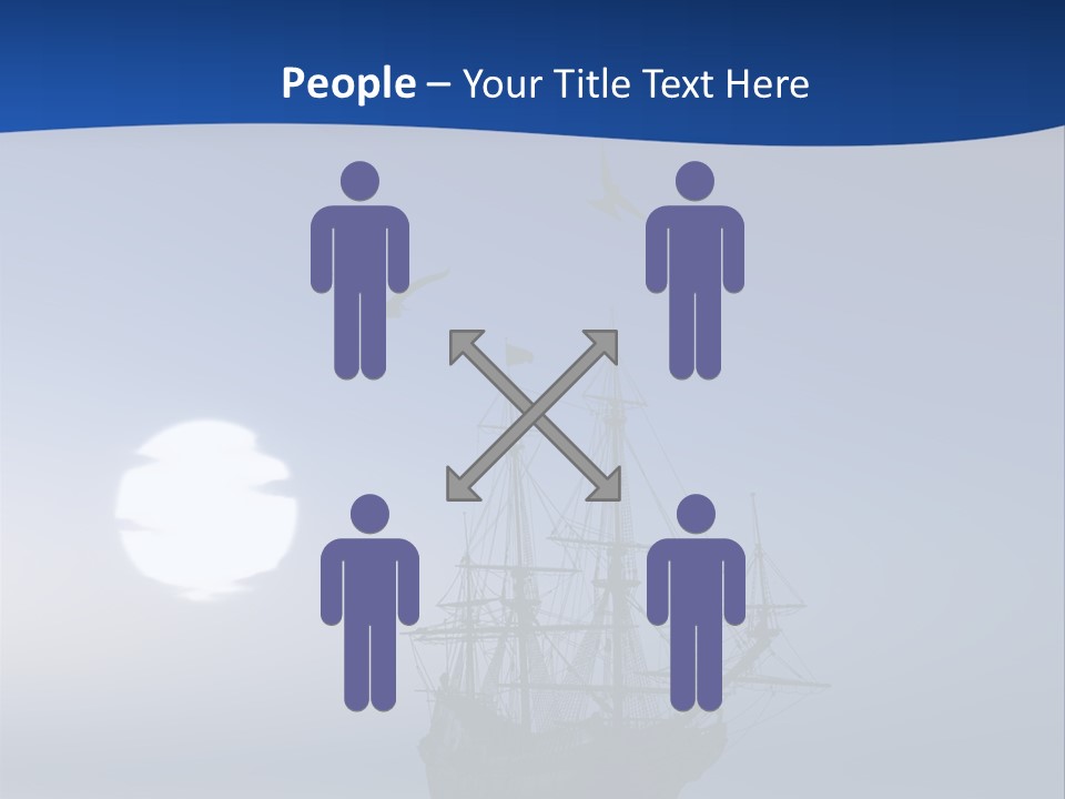 Leaves Misty Spring PowerPoint Template