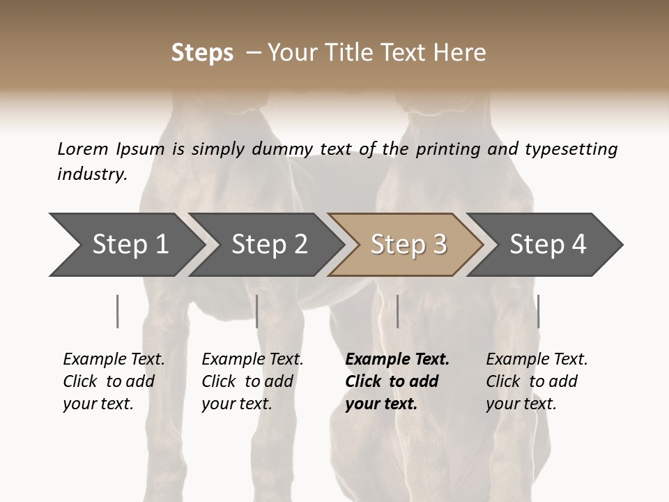 Mammal Purebred No People PowerPoint Template