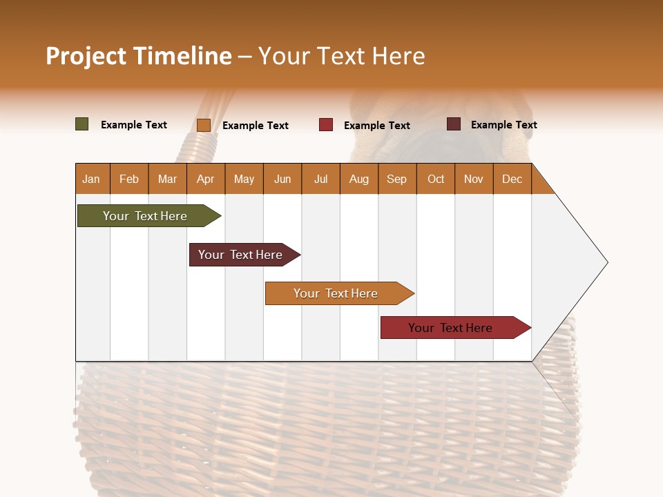 No People Purebred Dog Alone PowerPoint Template