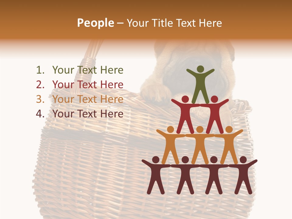 No People Purebred Dog Alone PowerPoint Template