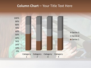 Eyes Distraction Driving PowerPoint Template