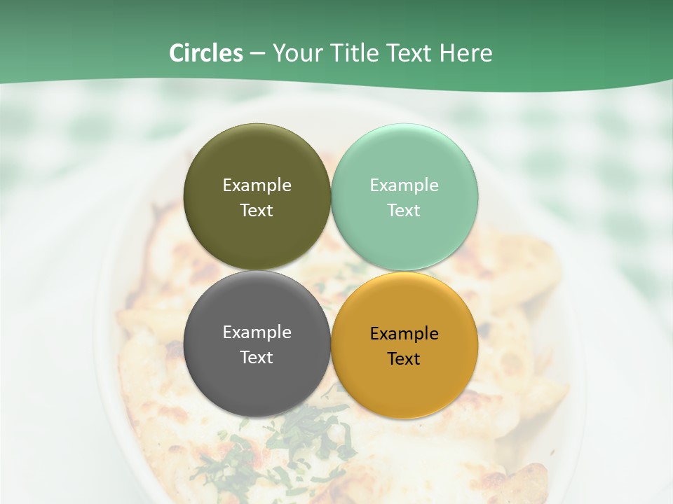 Readytoeat Color Image Penne PowerPoint Template