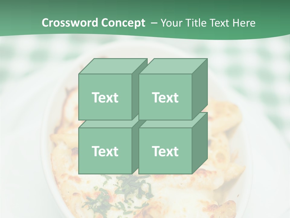 Readytoeat Color Image Penne PowerPoint Template