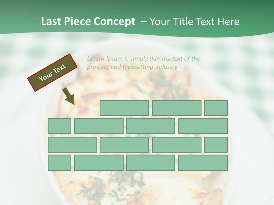 Readytoeat Color Image Penne PowerPoint Template