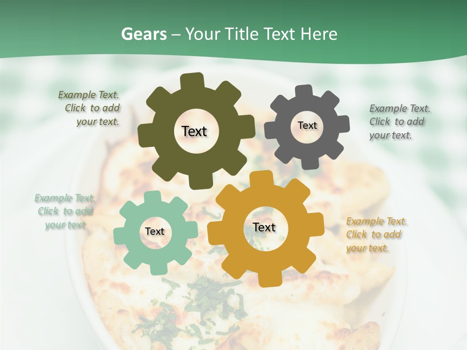 Readytoeat Color Image Penne PowerPoint Template