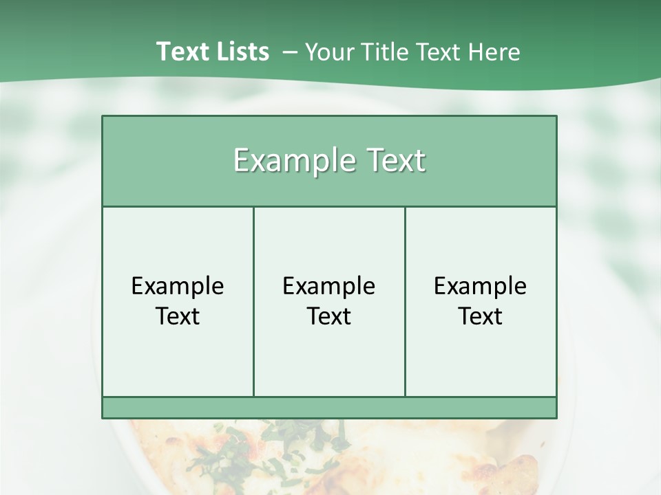 Readytoeat Color Image Penne PowerPoint Template