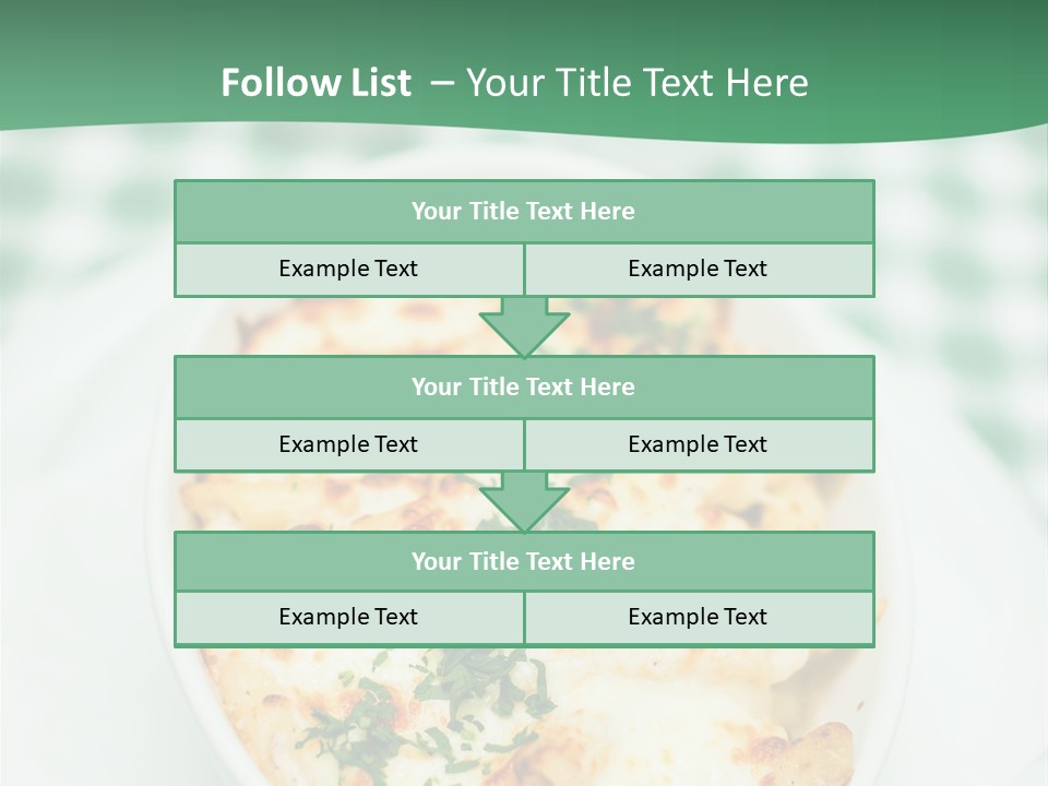 Readytoeat Color Image Penne PowerPoint Template