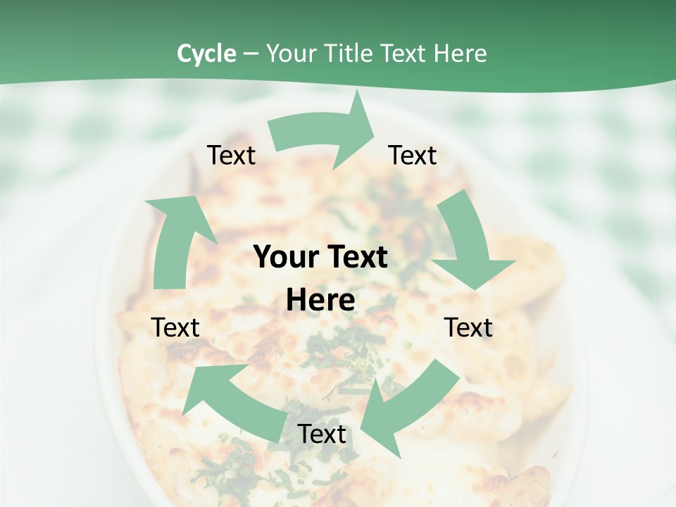 Readytoeat Color Image Penne PowerPoint Template
