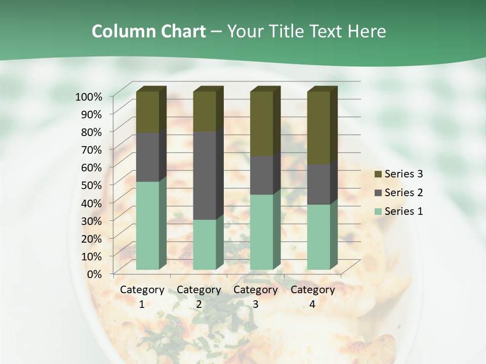 Readytoeat Color Image Penne PowerPoint Template