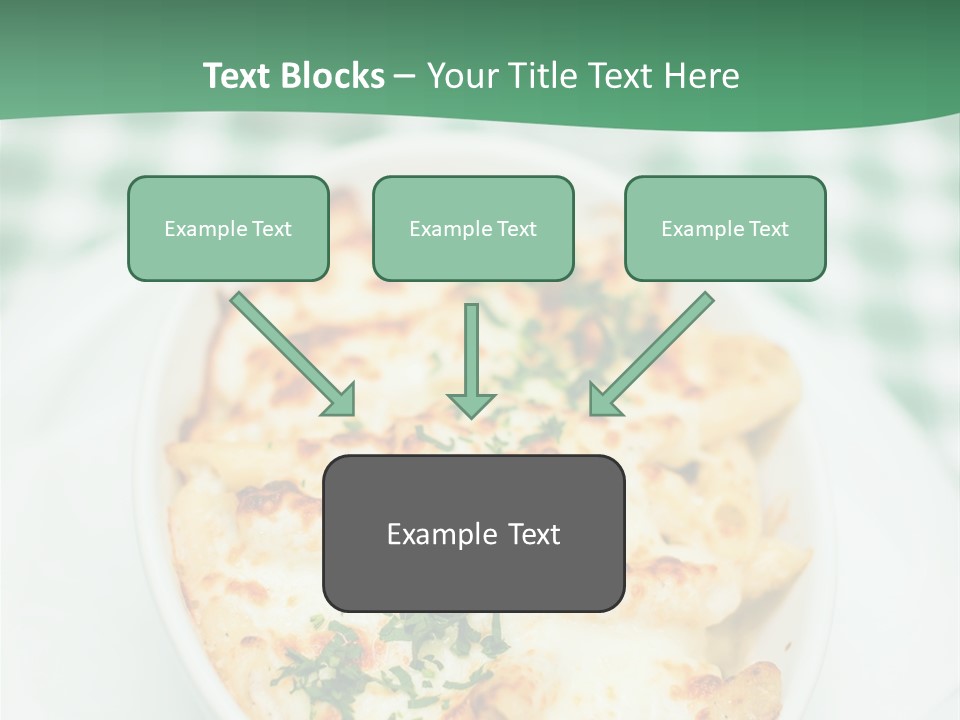 Readytoeat Color Image Penne PowerPoint Template