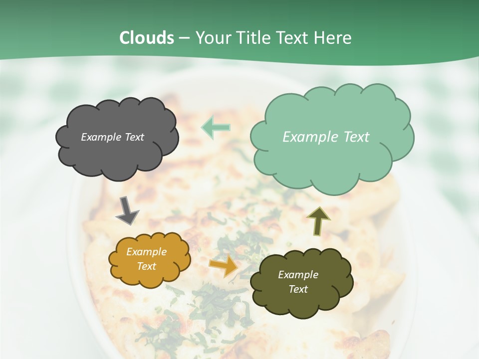 Readytoeat Color Image Penne PowerPoint Template