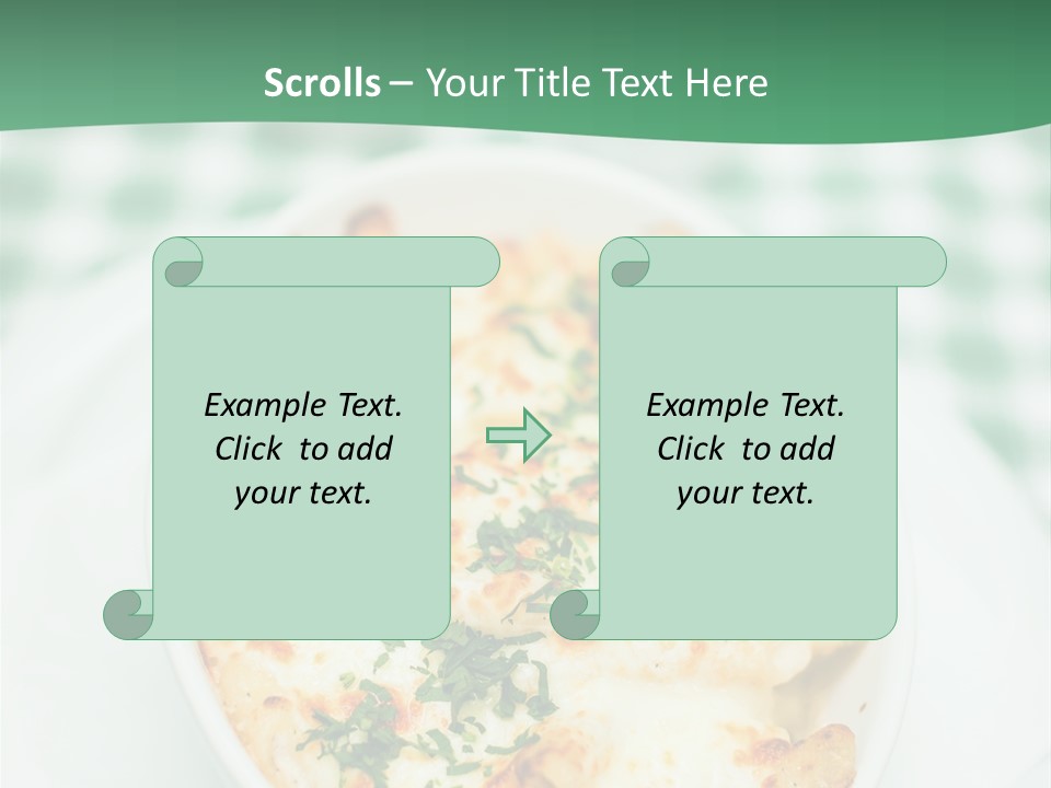 Readytoeat Color Image Penne PowerPoint Template