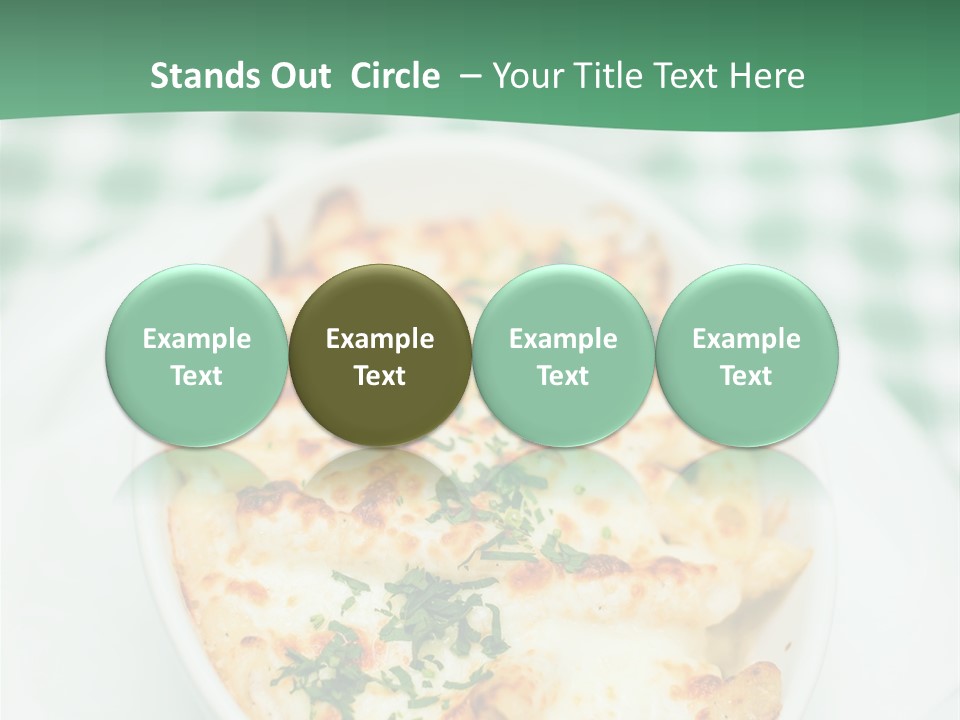 Readytoeat Color Image Penne PowerPoint Template