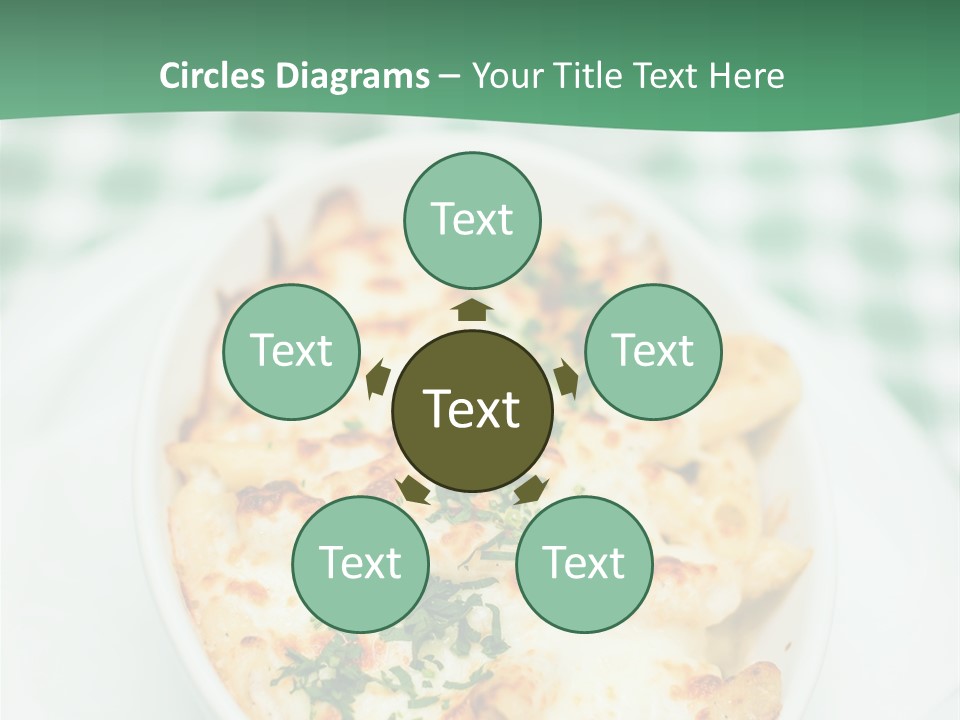 Readytoeat Color Image Penne PowerPoint Template