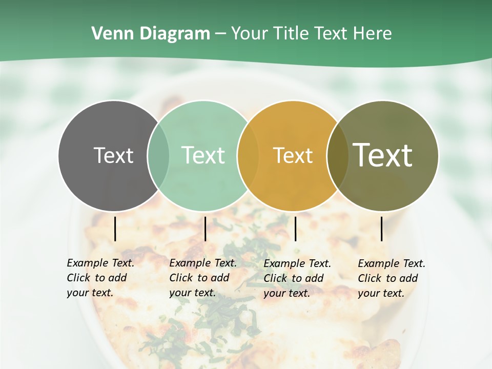 Readytoeat Color Image Penne PowerPoint Template