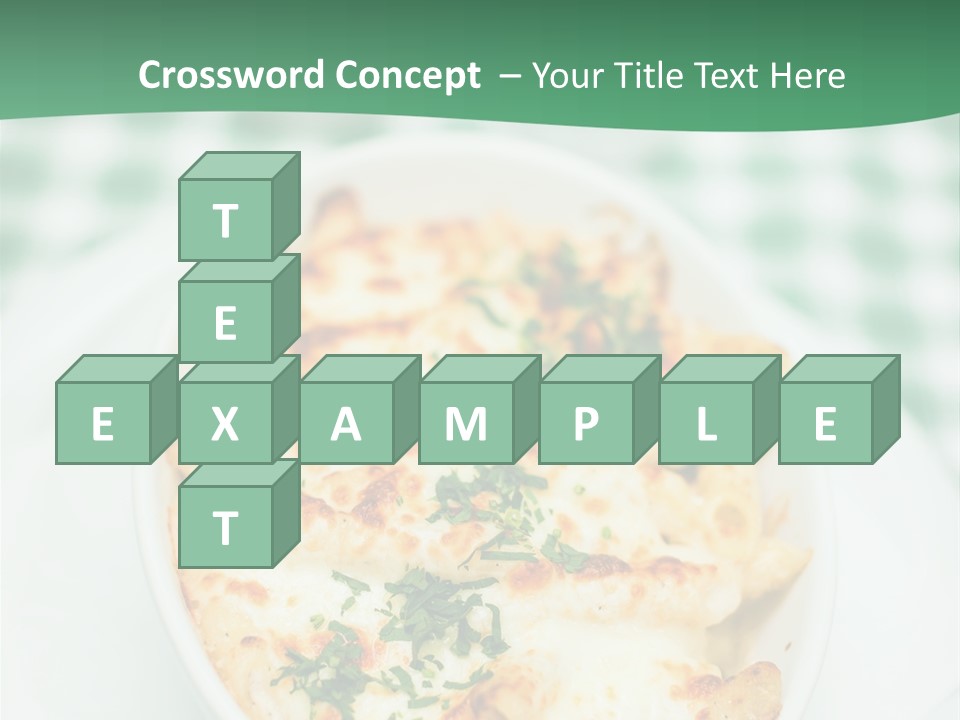 Readytoeat Color Image Penne PowerPoint Template