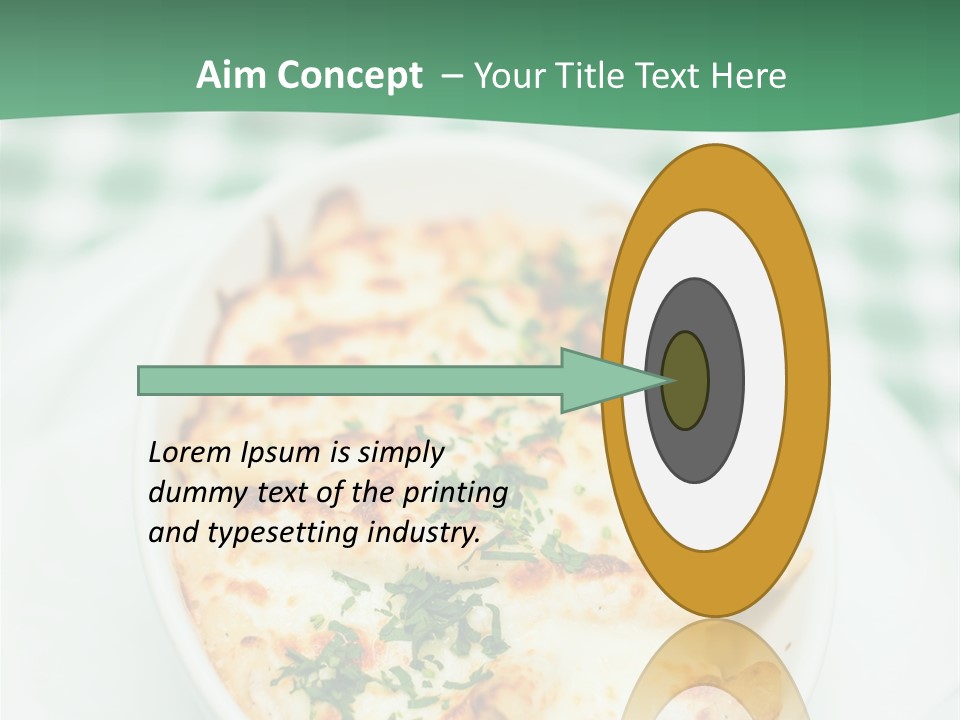 Readytoeat Color Image Penne PowerPoint Template