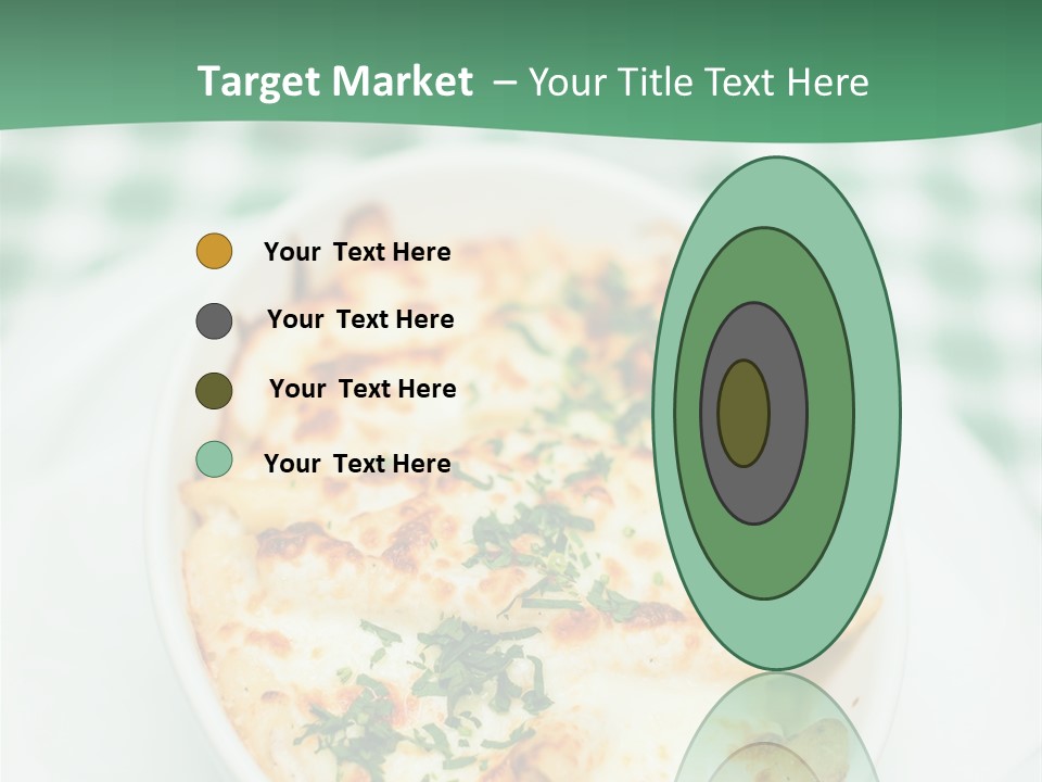 Readytoeat Color Image Penne PowerPoint Template