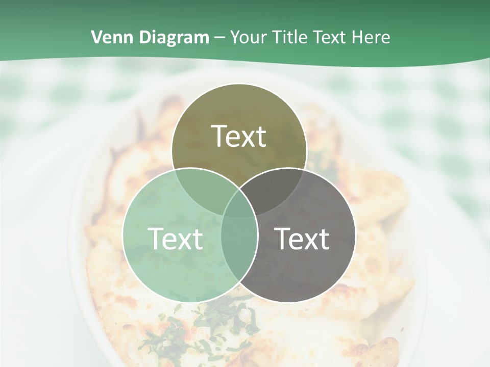 Readytoeat Color Image Penne PowerPoint Template