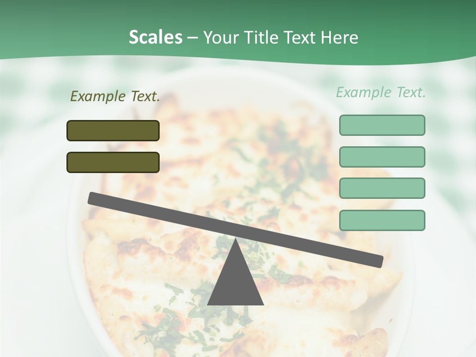 Readytoeat Color Image Penne PowerPoint Template
