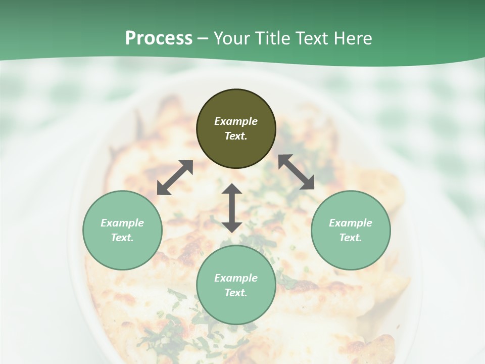 Readytoeat Color Image Penne PowerPoint Template