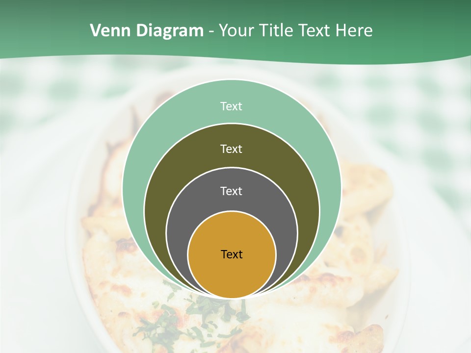Readytoeat Color Image Penne PowerPoint Template