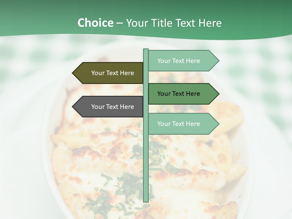 Readytoeat Color Image Penne PowerPoint Template